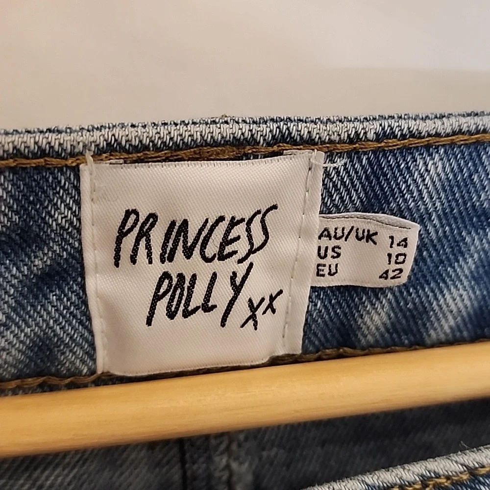 Princess‎ Polly High Waist Denim Jean Shorts size 10